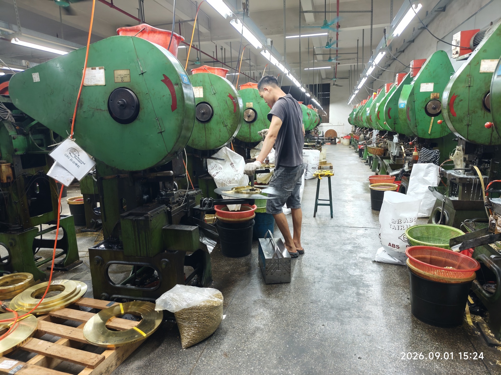 Factory production line