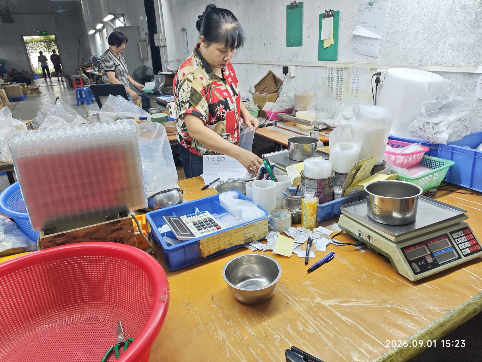 Factory production line