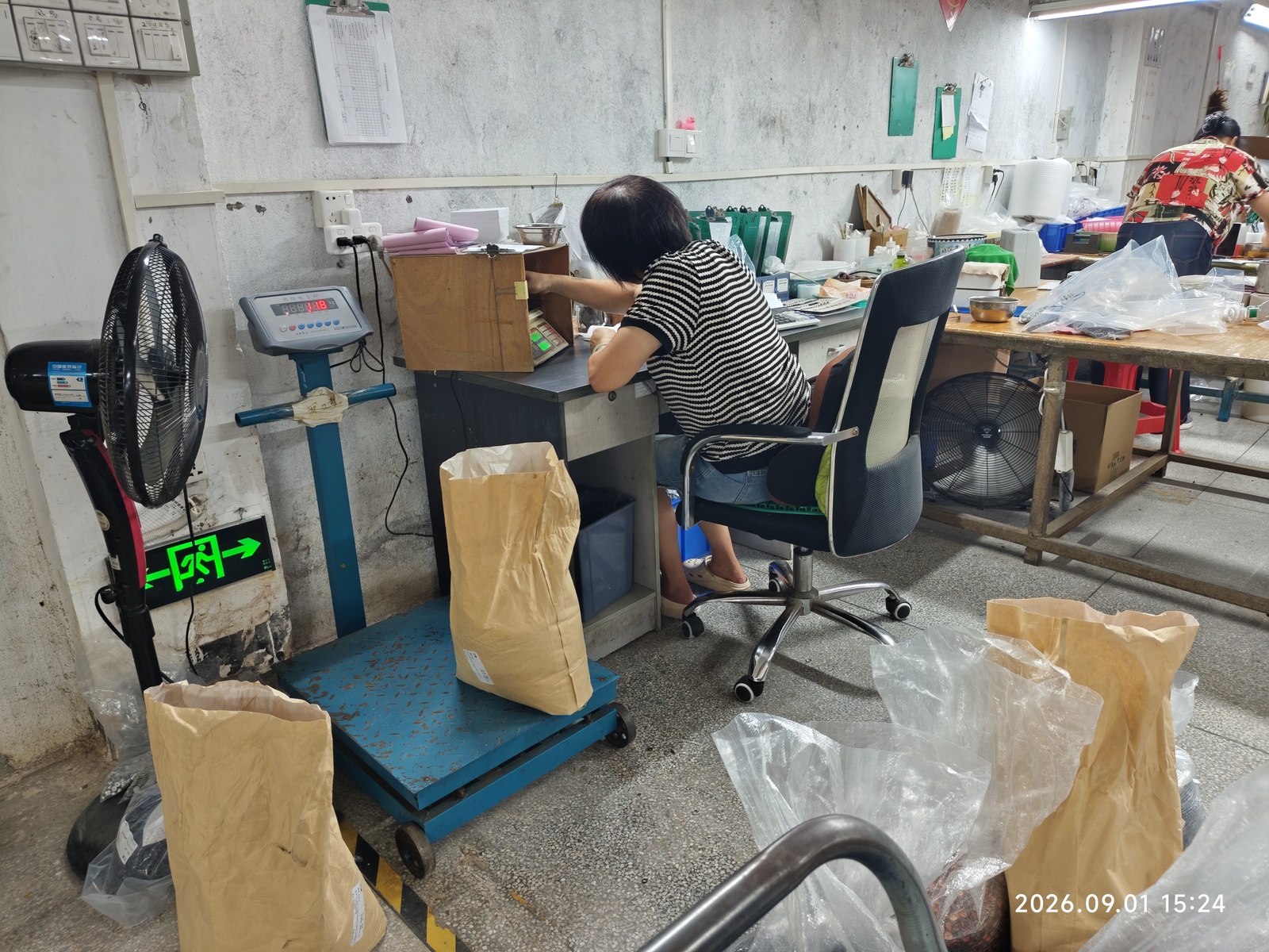 Factory production line